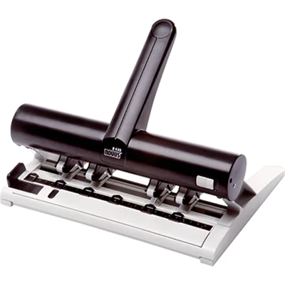 NOVUS Locher B430 025-0470 4fach 30Bl. Metall anthrazit/lichtgrau NOVUS Locher B430 025-0470 4fach 30Bl. Metall anthrazit/lichtgrau