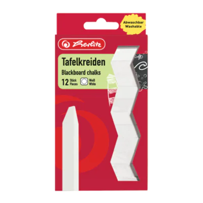 Herlitz Tafelkreide 8648107 weiß 12 St./Pack. Herlitz Tafelkreide 8648107 weiß 12 St./Pack.