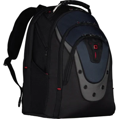 Wenger Businessrucksack Ibex 600638 17Zoll schwarz/blau/grau Wenger Businessrucksack Ibex 600638 17Zoll schwarz/blau/grau