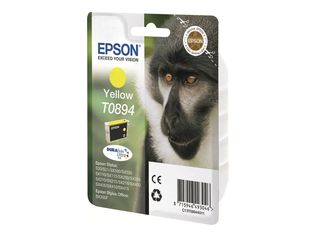 Epson T0894 - 3.5 ml - Gelb - original - Blisterverpackung C13T08944011