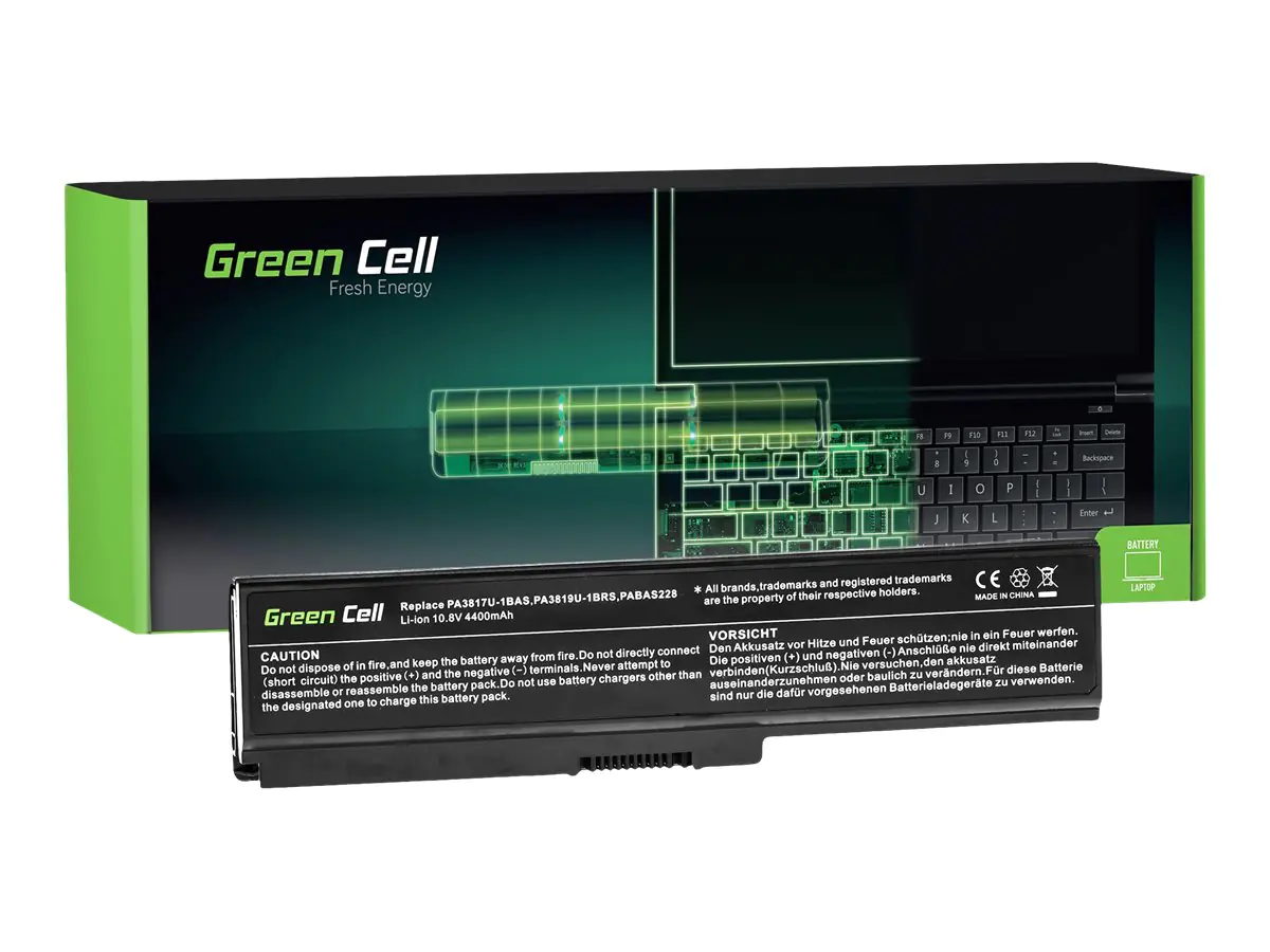 Green Cell TS03 - Akku - Toshiba - Satellite C650 C650D C660 C660D L650D L655 L750