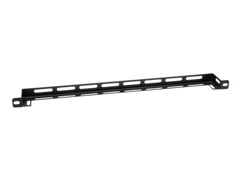 Inter-Tech - Rack-Kabelorganizer - RAL 9005 - 0.5U