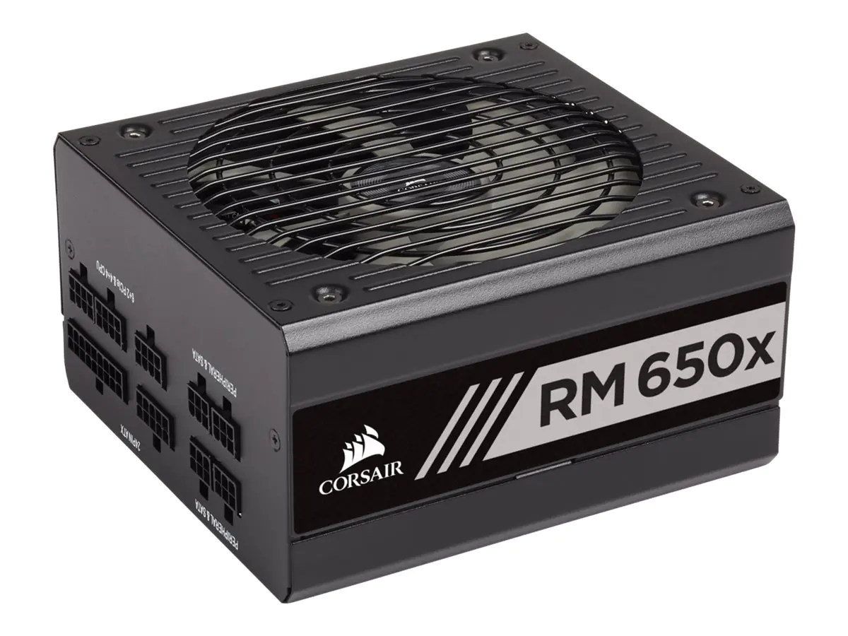 CORSAIR RMx Series RM650x - 2018 Edition - Netzteil (intern) - ATX12V 2.4/ EPS12V 2.92 - 80 PLUS Gold - Wechselstrom 100-240 V - 650 Watt - Europa