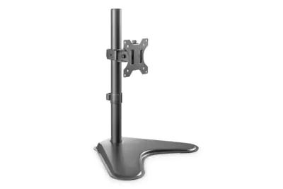 DIGITUS - Aufstellung - Quick Mount & QuickRelease - für LCD-Display - universal - Kunststoff, Stahl - Schwarz - Bildschirmgröße: 43.2-81.3 cm (17"-32") - Schreibtisch-Ständer