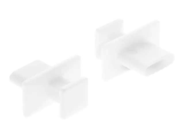 Delock Dust Cover for USB Type-C Female - Schutzumschlag - weiß (Packung mit 10)