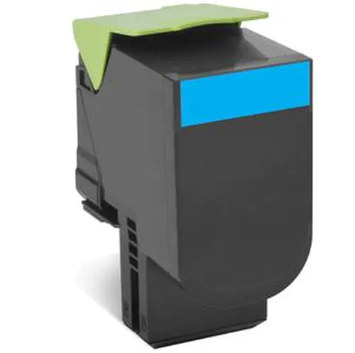Lexmark 802HC - Hohe Ergiebigkeit - Cyan - Original - Tonerpatrone LCCP, LRP - für Lexmark CX410de, CX410dte, CX410e, CX510de, CX510dhe, CX510dthe Lexmark 802HC - Hohe Ergiebigkeit - Cyan - Original - Tonerpatrone LCCP, LRP - für Lexmark CX410de, CX410dte, CX410e, CX510de, CX510dhe, CX510dthe