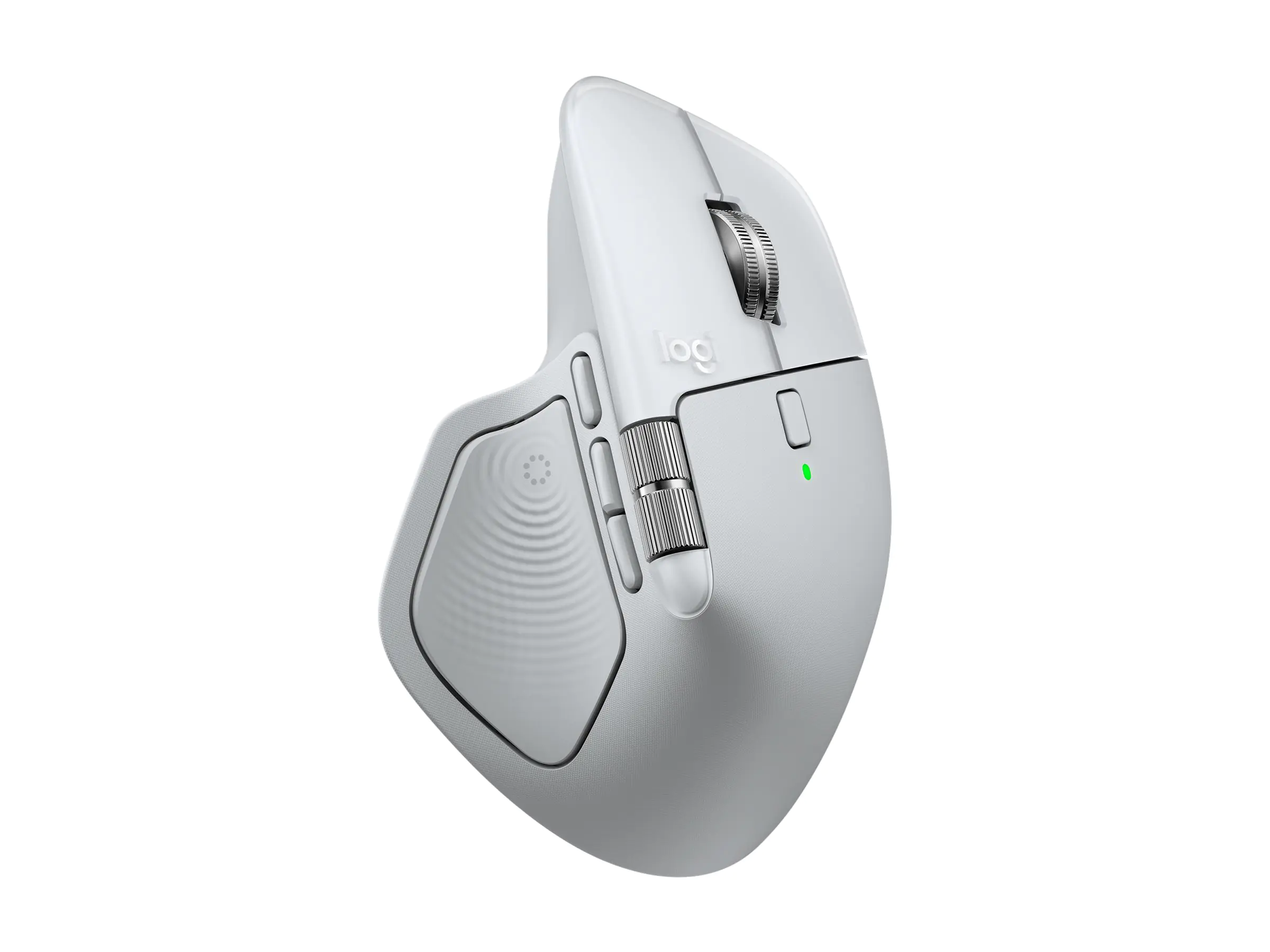 Logitech MX Master 4 Mouse for Mac White Silver