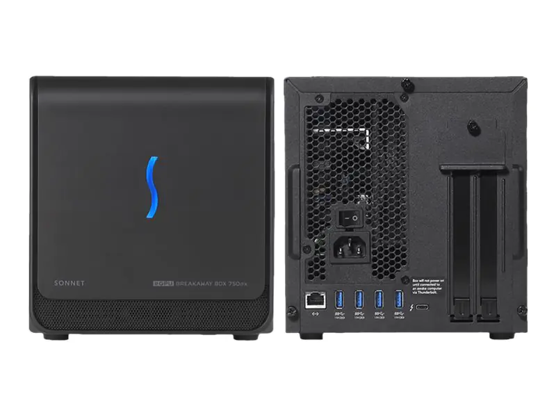 Sonnet eGPU Breakaway Box 750ex - Systembus-Erweiterung - Thunderbolt 3 - 1GbE - 750 Watt
