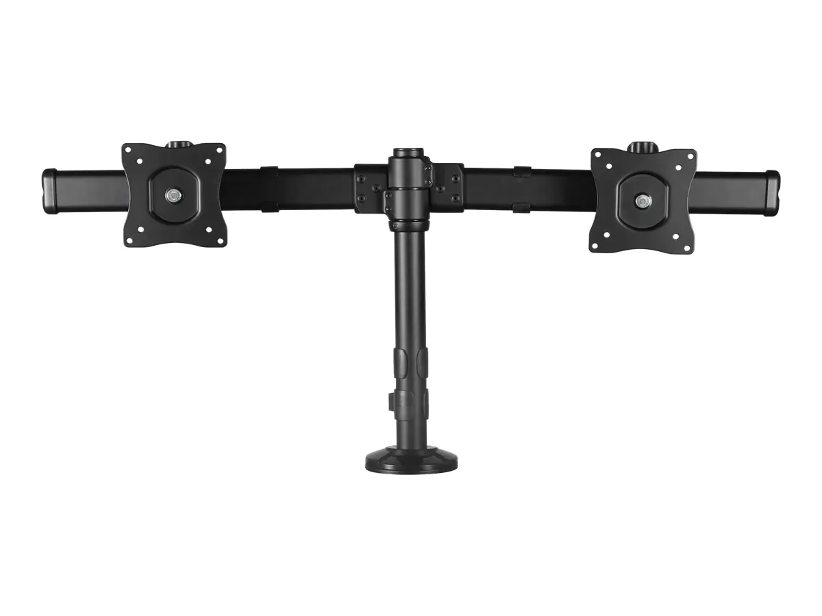 StarTech Dual-Monitor-Arm Halterung - Für bis zu 27-Zoll-Monitore - Flaches Design - Tischhalterung oder Tüllenloch-Monitorhalterung - Aufstellung - für 2 Monitore - Kunststoff, Aluminium, Stahl - Schwarz - Bildschirmgröße: 33-68.6 cm (13"-27") - Tülle, T StarTech Dual-Monitor-Arm Halterung - Für bis zu 27-Zoll-Monitore - Flaches Design - Tischhalterung oder Tüllenloch-Monitorhalterung - Aufstellung - für 2 Monitore - Kunststoff, Aluminium, Stahl - Schwarz - Bildschirmgröße: 33-68.6 cm (13"-27") - Tülle, T