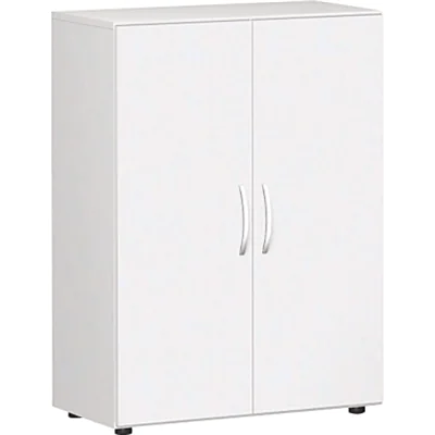 Geramöbel Flügeltürenschrank Flex S-383102-WW 3OH 80x42x110,4cm ws Geramöbel Flügeltürenschrank Flex S-383102-WW 3OH 80x42x110,4cm ws