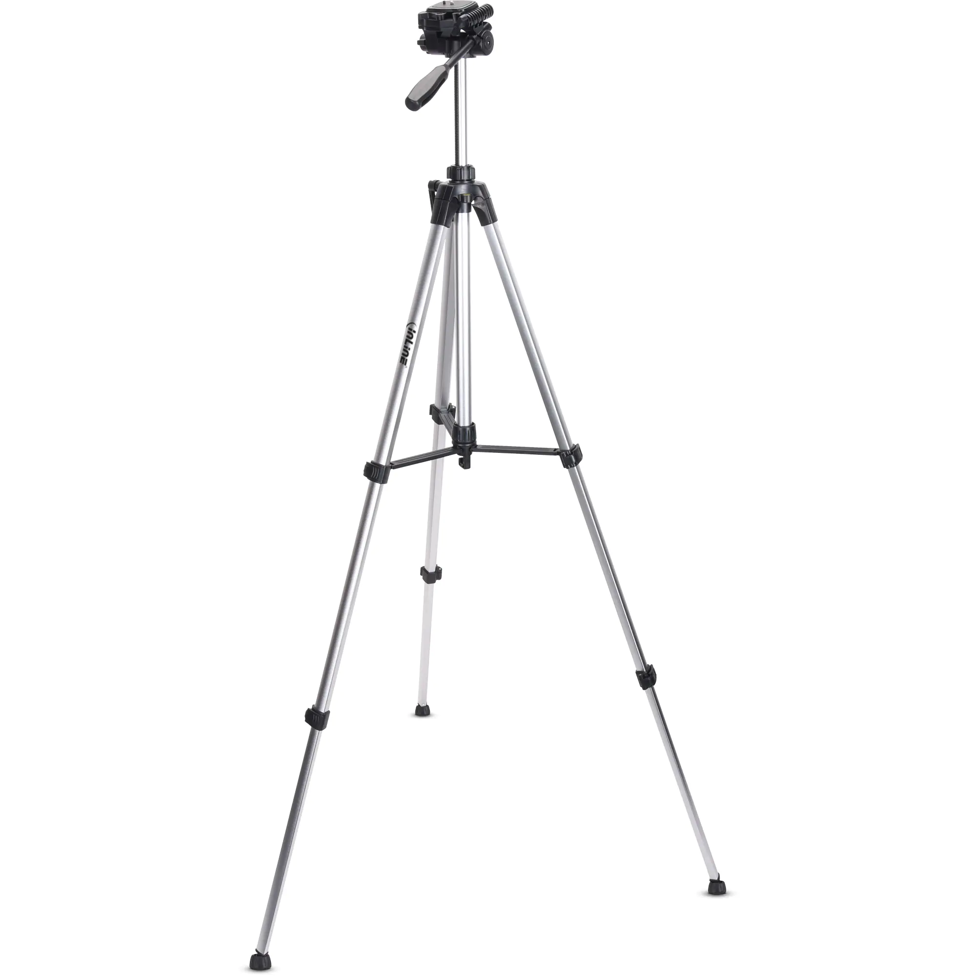 InLine Stativ für Digitalkameras und Videokameras - Aluminium - silber 48018