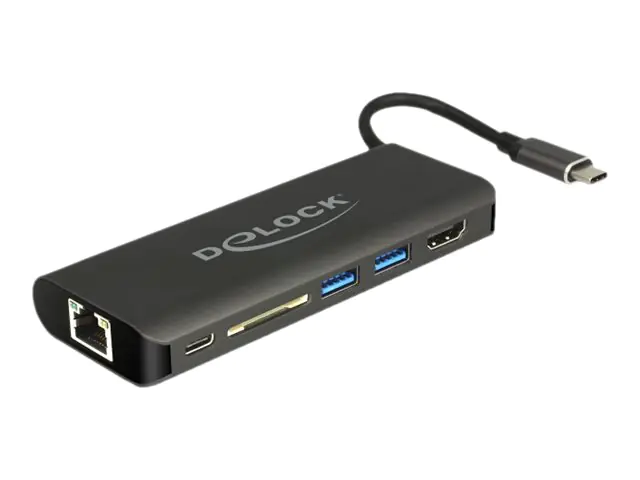 Delock - Dockingstation - USB-C 3.1 - HDMI - 1GbE