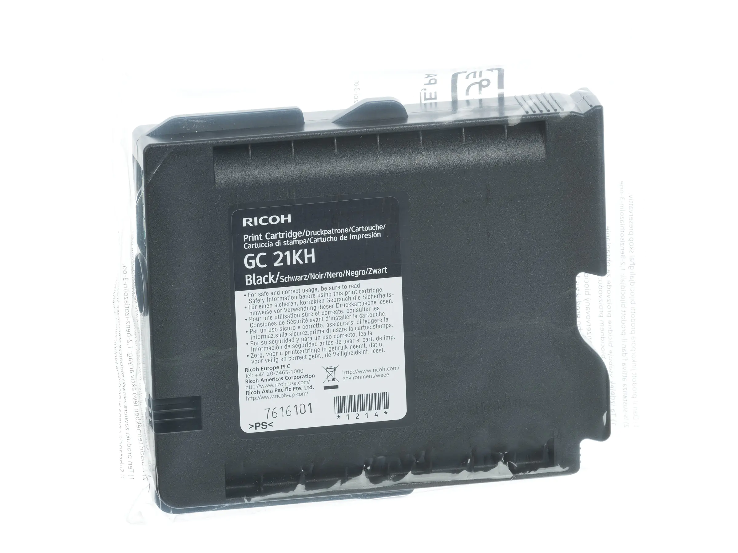 Ricoh Tinte 405536 GC-21KH schwarz 3.000 Seiten