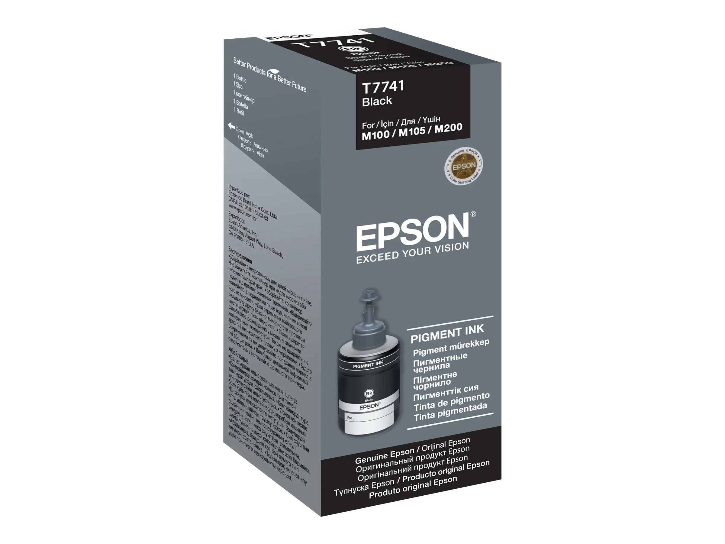 Epson T7741 - 140 ml - Schwarz - original - Nachfülltinte C13T77414A