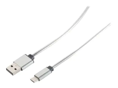 exertis Connect - USB-Kabel - 24 pin USB-C (M) zu USB (M) - USB 3.1 - 1 m - Silber