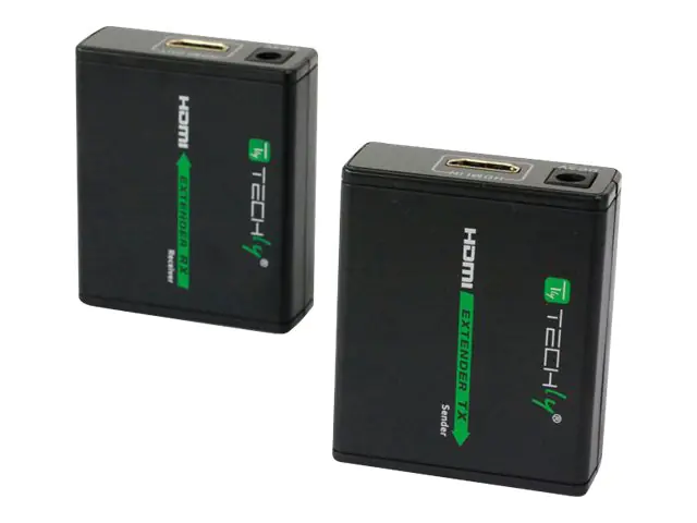Techly HDMI Extender Full HD by Cat.6/6A/7 cable max 40m - Sender und Empfänger - Erweiterung für Video/Audio - HDMI - bis zu 60 m Techly HDMI Extender Full HD by Cat.6/6A/7 cable max 40m - Sender und Empfänger - Erweiterung für Video/Audio - HDMI - bis zu 60 m
