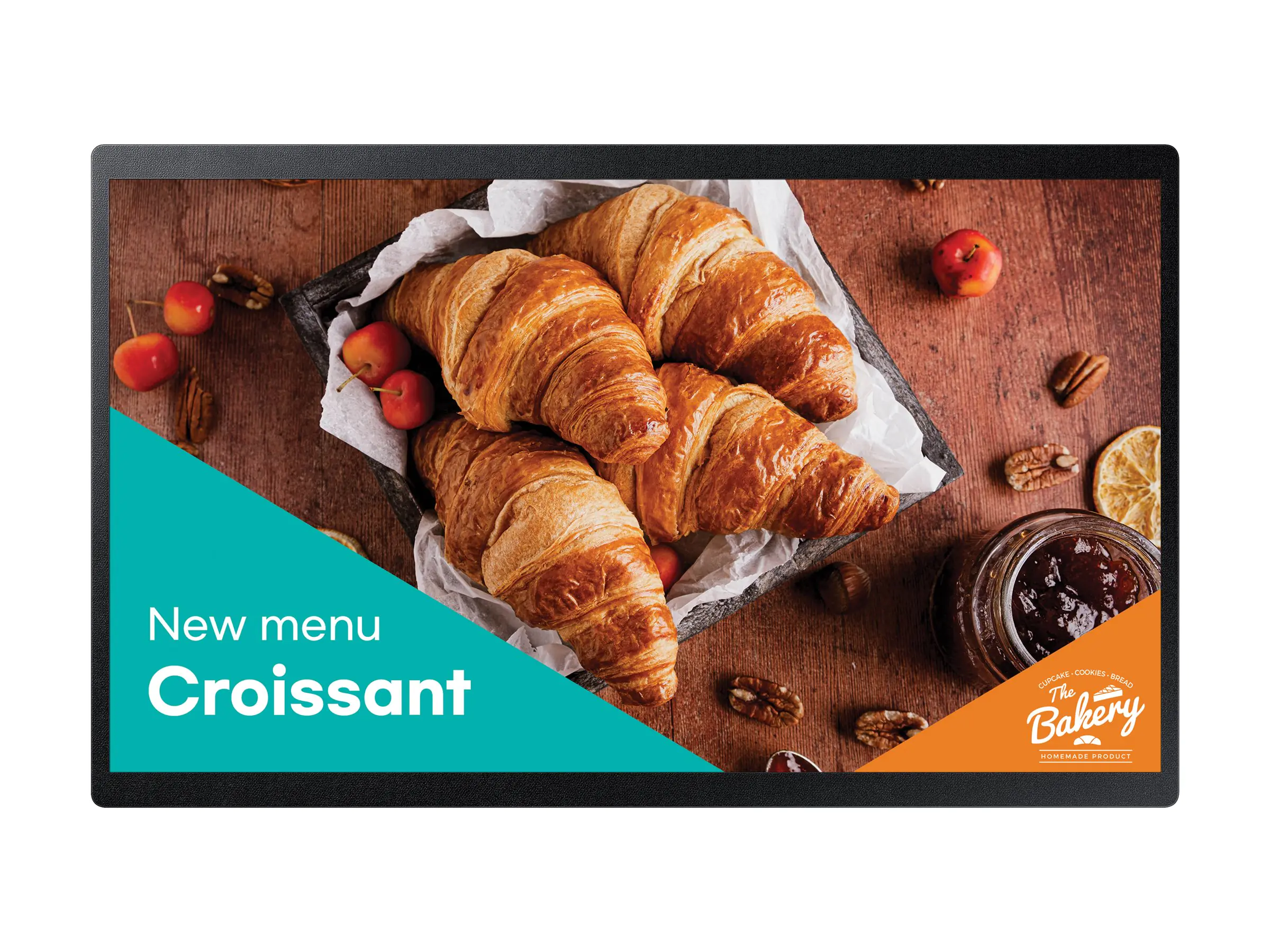 Samsung QB24C - 61 cm (24") Diagonalklasse (60.5 cm (23.8") sichtbar) - QBC Series LCD-Display mit LED-Hintergrundbeleuchtung - Digital Signage - Tizen OS - 1080p 1920 x 1080