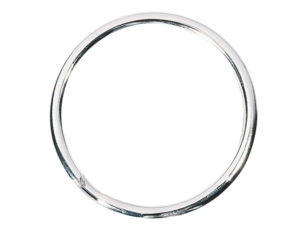 WEDO® Schlüsselring 38mm Stahl silber 100 St./Pack.