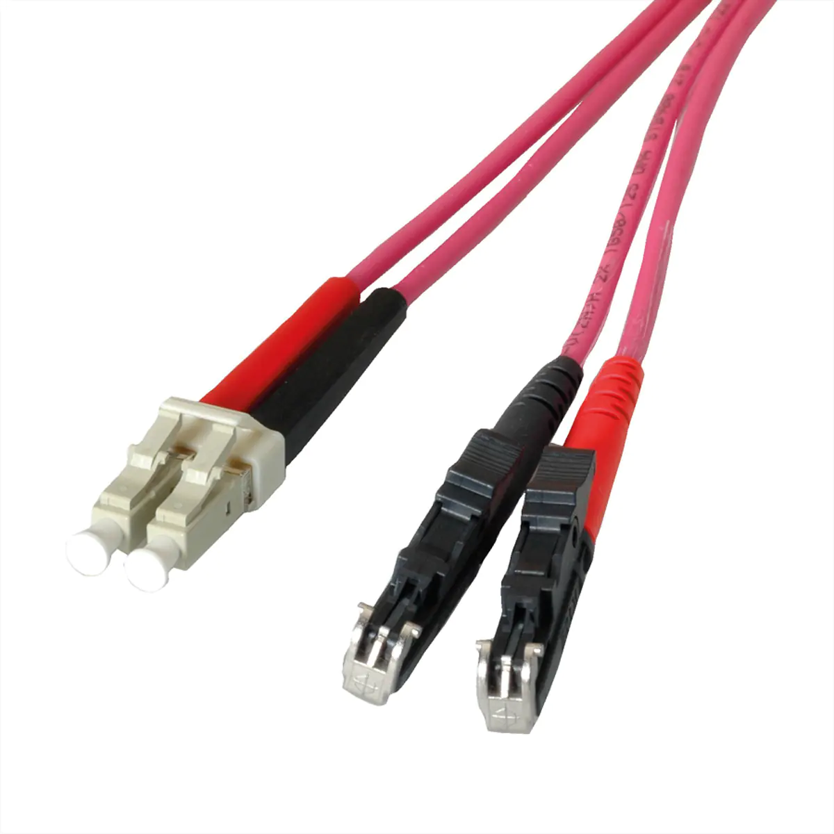 LEONI Kerpen LEONI LWL-Kbl OM4 RuM/Shr. E2000/LC 1m - Kabel - 1 m