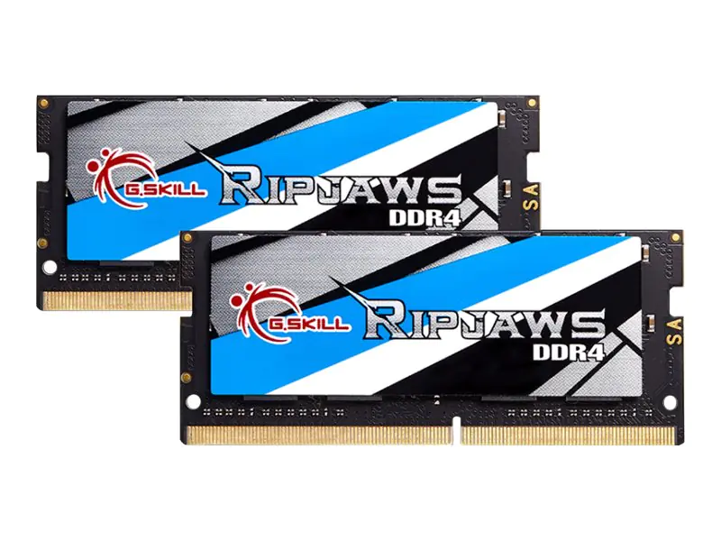 G.Skill Ripjaws - DDR4 - kit - 16 GB: 2 x 8 GB - SO DIMM 260-PIN - 2400 MHz / PC4-19200 - CL16 - 1.2 V - ungepuffert - non-ECC