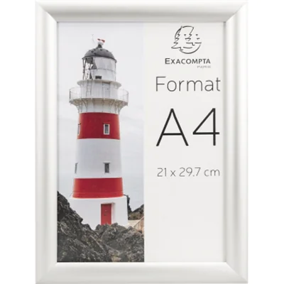 Exacompta Wandplakatrahmen 8494358D A4 Aluminium/Acryl