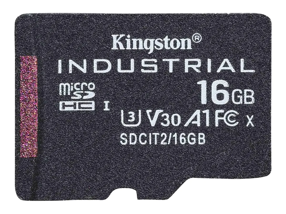 Kingston Industrial - Flash-Speicherkarte - 16 SDCIT2/16GBSP