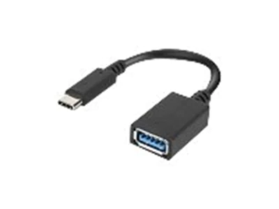 Lenovo - USB-Adapter - USB Typ A (W) zu 24 pin USB-C (M) - USB 3.0 - 5 V - 2 A - 14 cm Lenovo - USB-Adapter - USB Typ A (W) zu 24 pin USB-C (M) - USB 3.0 - 5 V - 2 A - 14 cm