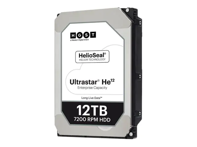 WD Ultrastar HE12 HUH721212ALE600 - Festplatte - 12 TB - intern - 3.5" (8.9 cm) 0F29590