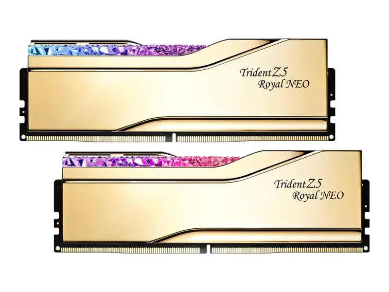 G.Skill DIMM 32 GB DDR5-8000 (2x 16 GB) Dual-Kit (gold, F5-8000J3848H16GX2-TR5NG, Trident Z5 Royal