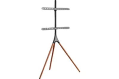 Dacomex S65-600E, 114,3 cm (45"), 165,1 cm (65"), 200 x 200 mm, 600 x 400 mm, Metall, Holz, Schwarz, Holz