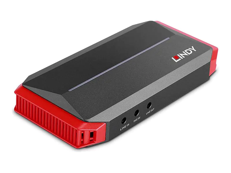 Lindy - Videoaufnahmeadapter - USB-C - Grau