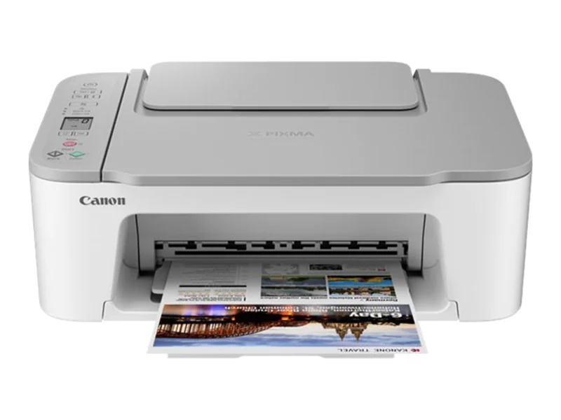 Canon PIXMA TS3451 - Multifunktionsdrucker - Farbe - Tintenstrahl - 216 x 297 mm (Original) - A4/Legal (Medien) - bis zu 7.7 ipm (Drucken) - 60 Blatt - USB 2.0, Wi-Fi(n) - weiß