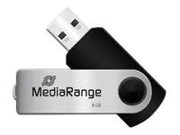MediaRange USB Flexi-Drive - USB-Flash-Laufwerk - 8 GB - USB 2.0
