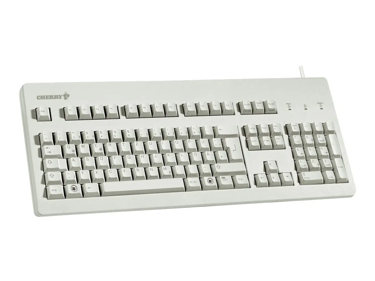 Cherry G80-3000 - Tastatur - PS/2, USB - GB