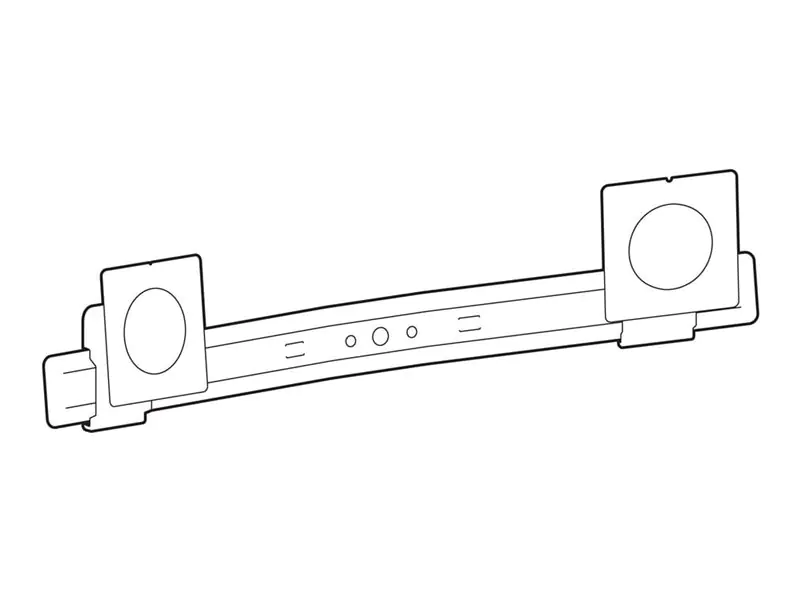 Ergotron LX Pro - Befestigungskit (Bogen, 2 Drehgelenke, Befestigungsmaterialien) - für Flachb