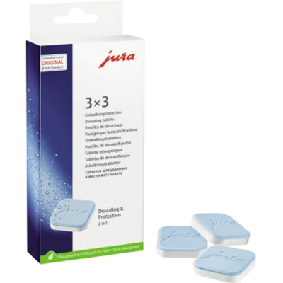 JURA Entkalker 61848 für Jura Kaffeeautomat 3x3 St./Pack. JURA Entkalker 61848 für Jura Kaffeeautomat 3x3 St./Pack.