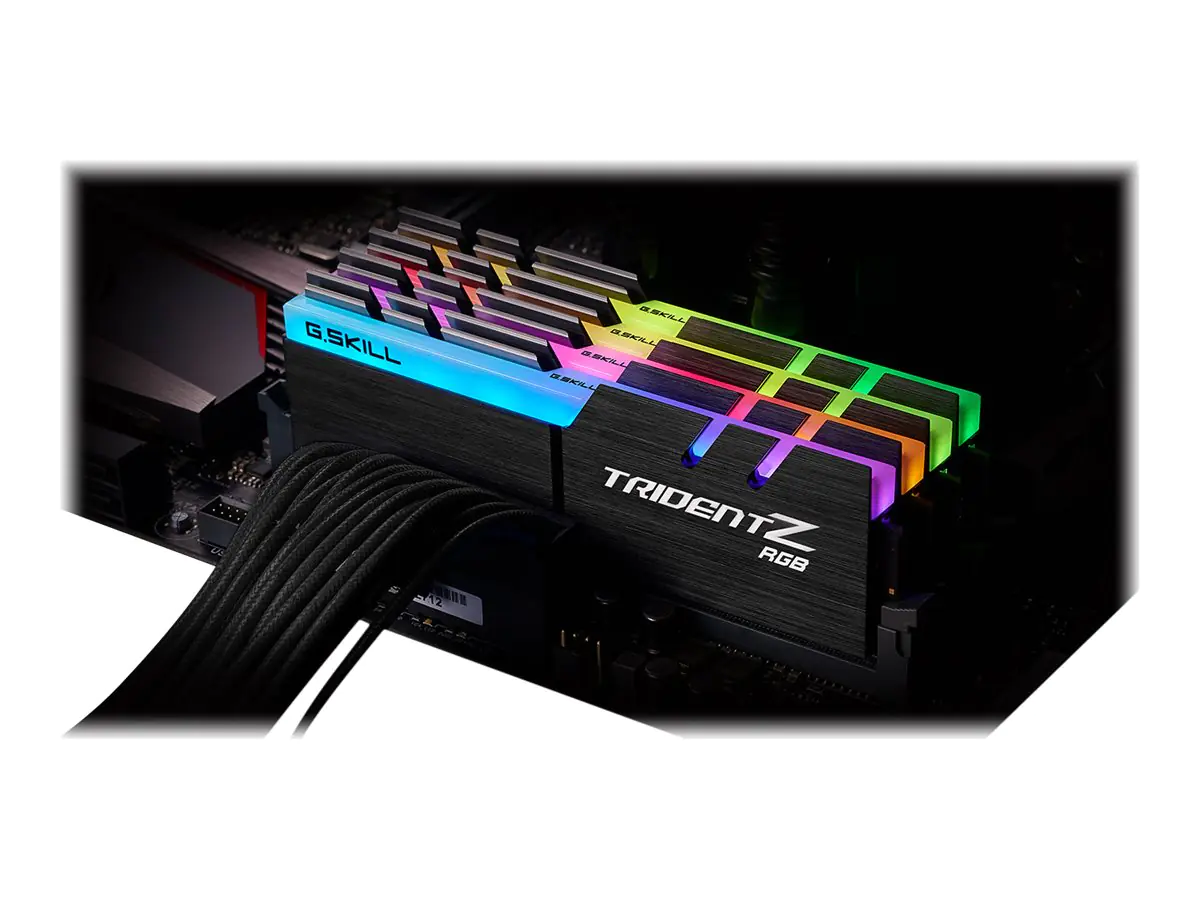 G.Skill TridentZ RGB Series - DDR4 - Kit - 64 GB: 2 x 32 GB - DIMM 288-PIN - 4400 MHz / PC4-35200 - CL19 - 1.5 V - ungepuffert - non-ECC