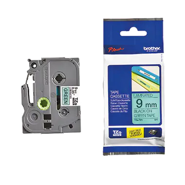 Brother TZe-721 - Schwarz auf Grün - Rolle (0,9 cm x 8 m) 1 Kassette(n) laminiertes Band - für Brother PT-D210, D600, H110, H200; P-Touch PT-1005, E110, H107; P-Touch Cube Plus PT-P710 Brother TZe-721 - Schwarz auf Grün - Rolle (0,9 cm x 8 m) 1 Kassette(n) laminiertes Band - für Brother PT-D210, D600, H110, H200; P-Touch PT-1005, E110, H107; P-Touch Cube Plus PT-P710