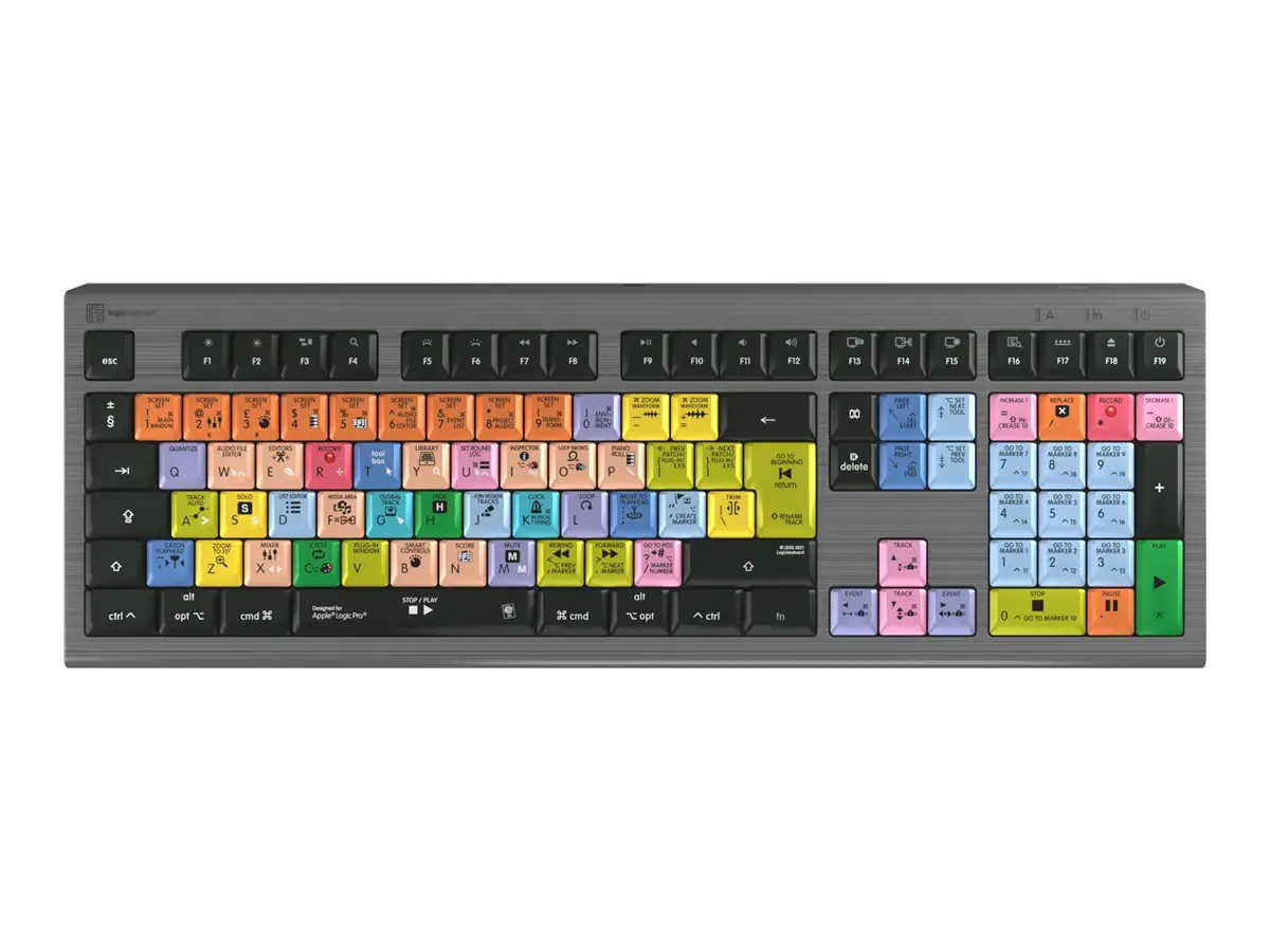 Logickeyboard Apple Logic Pro X Astra 2 - Tastatur LKB-LOGXP2-A2M-UK