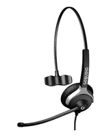 Gequdio Headset 1-Ohr für Yealink Snom Grandstream mit Kabel