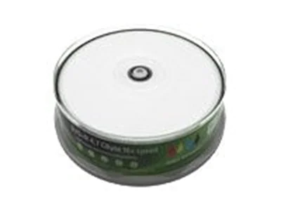 MediaRange Inkjet Fullsurface-Printable - 25 x DVD+R - 4.7 GB 16x - mit Tintenstrahldrucker bedruckbare Oberfläche - Spindel