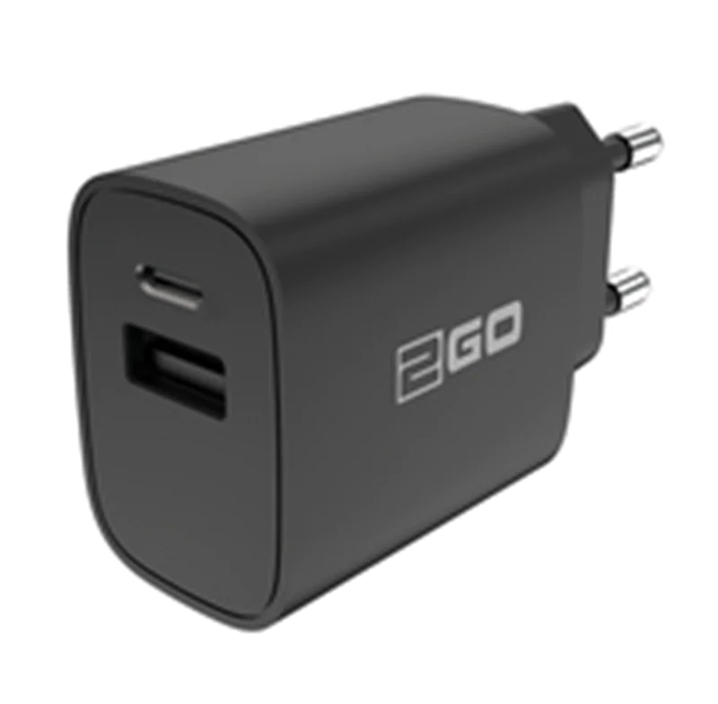 2GO 797273, Drinnen, AC, 12 V, Schwarz