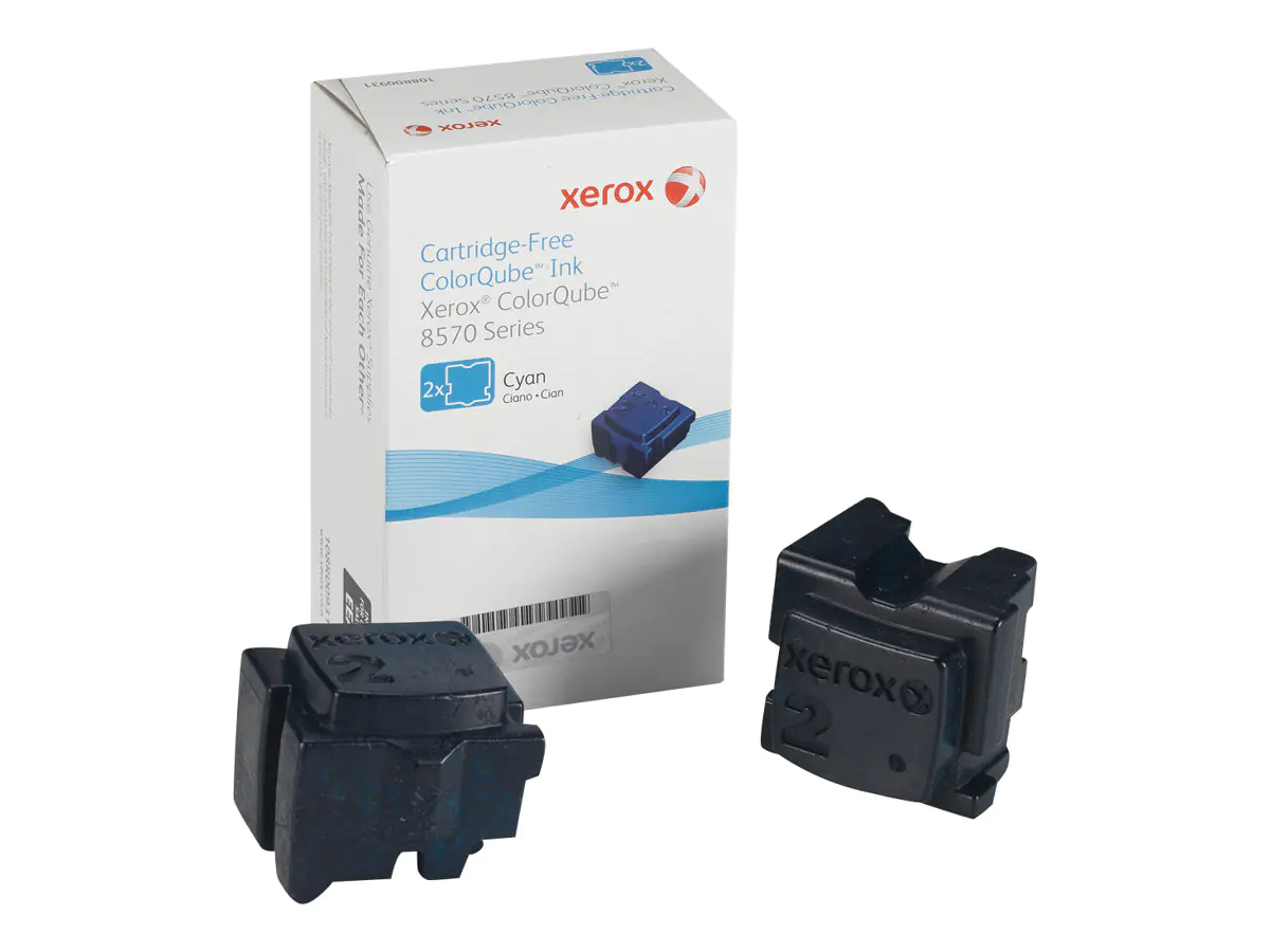 Xerox Solid Ink 108R00931 cyan 2.200 Seiten 2 Stück Xerox Solid Ink 108R00931 cyan 2.200 Seiten 2 Stück
