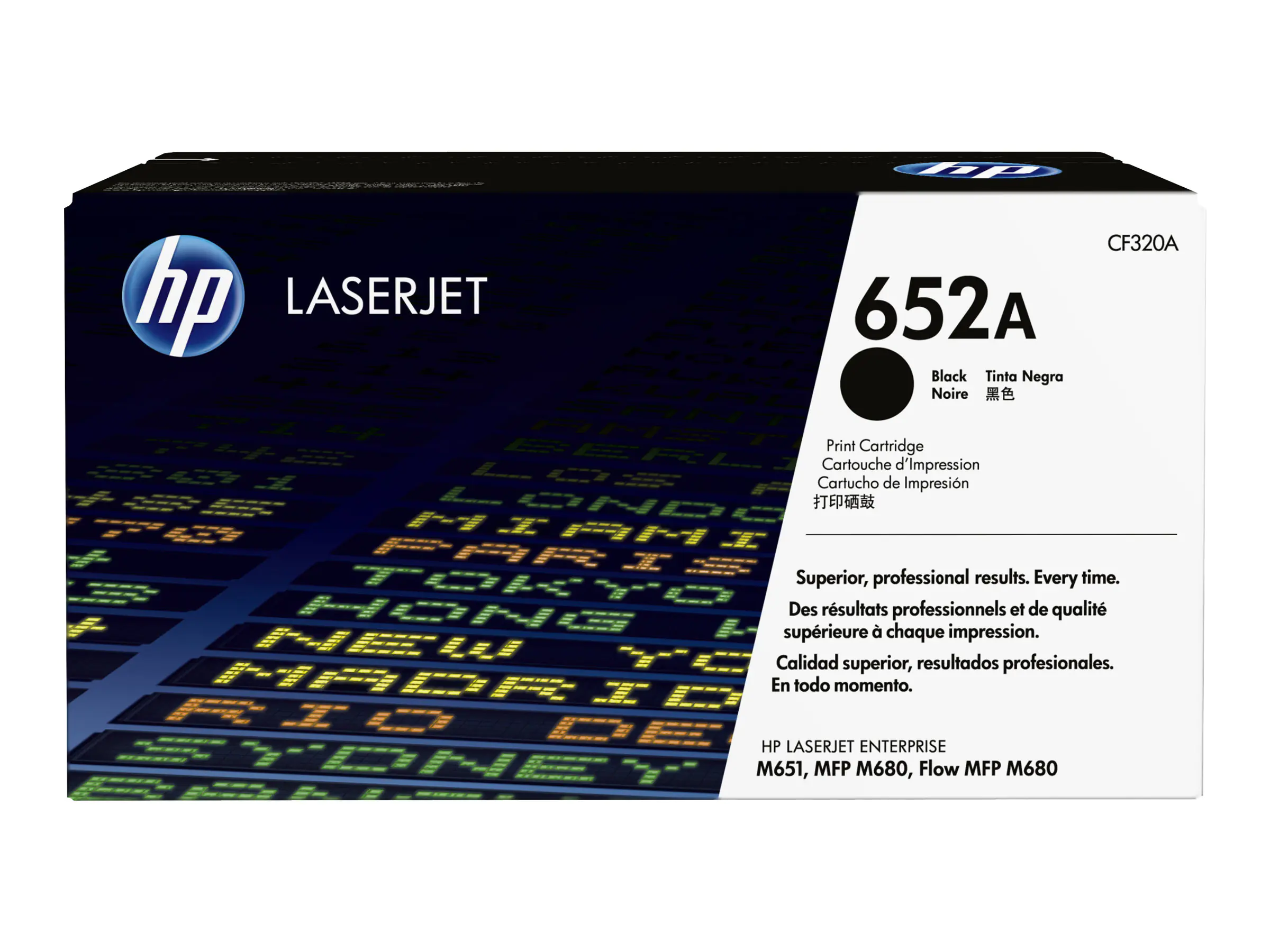 HP 652A - Schwarz - original - LaserJet - Tonerpatrone (CF320A) - für Color LaserJet Enterprise MFP M680; LaserJet Enterprise Flow MFP M680 HP 652A - Schwarz - original - LaserJet - Tonerpatrone (CF320A) - für Color LaserJet Enterprise MFP M680; LaserJet Enterprise Flow MFP M680