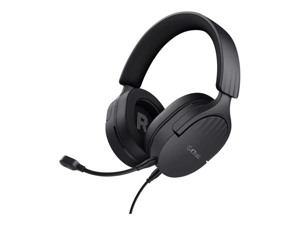 Trust GXT 489 FAYZO - Headset - ohrumschließend - kabelgebunden - 3,5 mm Stecker - Schwarz