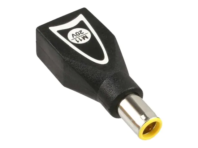 InLine Notebook TIP M11 - Adapter für Power Connector - Gleichstromstecker 7,9 x 5,4 mm (M) - Schwarz