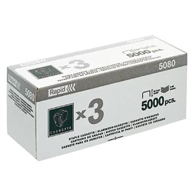 Rapid Heftkassette 5080e 20993700 Stahl verzinkt 5.000Klammern Rapid Heftkassette 5080e 20993700 Stahl verzinkt 5.000Klammern
