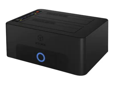 ICY BOX IB-1232CL-U3 - HDD-Dockingstation - 2,5" / 3,5" gemeinsam genutzt (6,4 cm/8,9 cm gemeinsam genutzt)