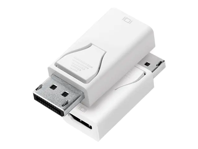 LogiLink - Videoadapter - DisplayPort männlich zu HDMI weiblich - weiß