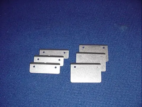 Labelmate Set of 3 vanes fins for 44 mm cores.